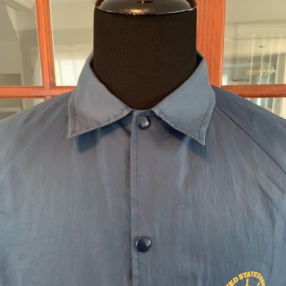 Vintage 80’s US Navy Memorial Wind Breaker Jacket - Picture 3 of 8